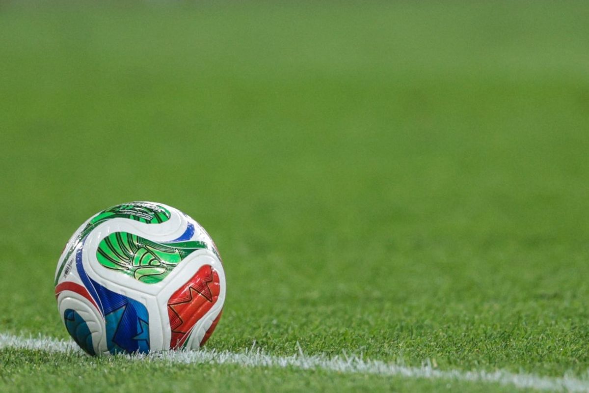 May 30, 2026; Harrison, New Jersey, USA; A general view of an adidas FIFA World Cup 2 Pro Official match ball during the second half of an international friendly between Ecuador and Saudi Arabia at Sports Illustrated Stadium. Mandatory Credit: Vincent Carchietta-Imagn Images