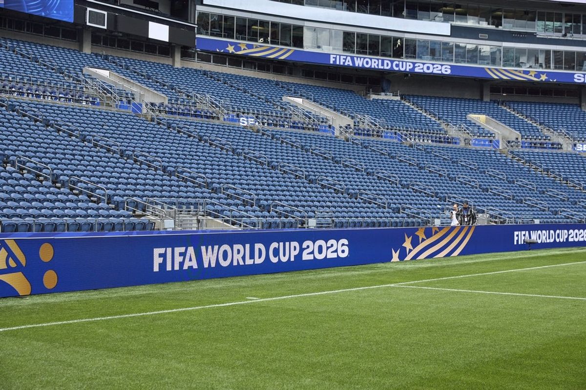 Jun 10, 2026; Seattle, Washington, USA; A general view of Seattle Stadium during a media tour ahead of the 2026 FIFA World Cup. Mandatory Credit: Blake Dahlin-Imagn Images