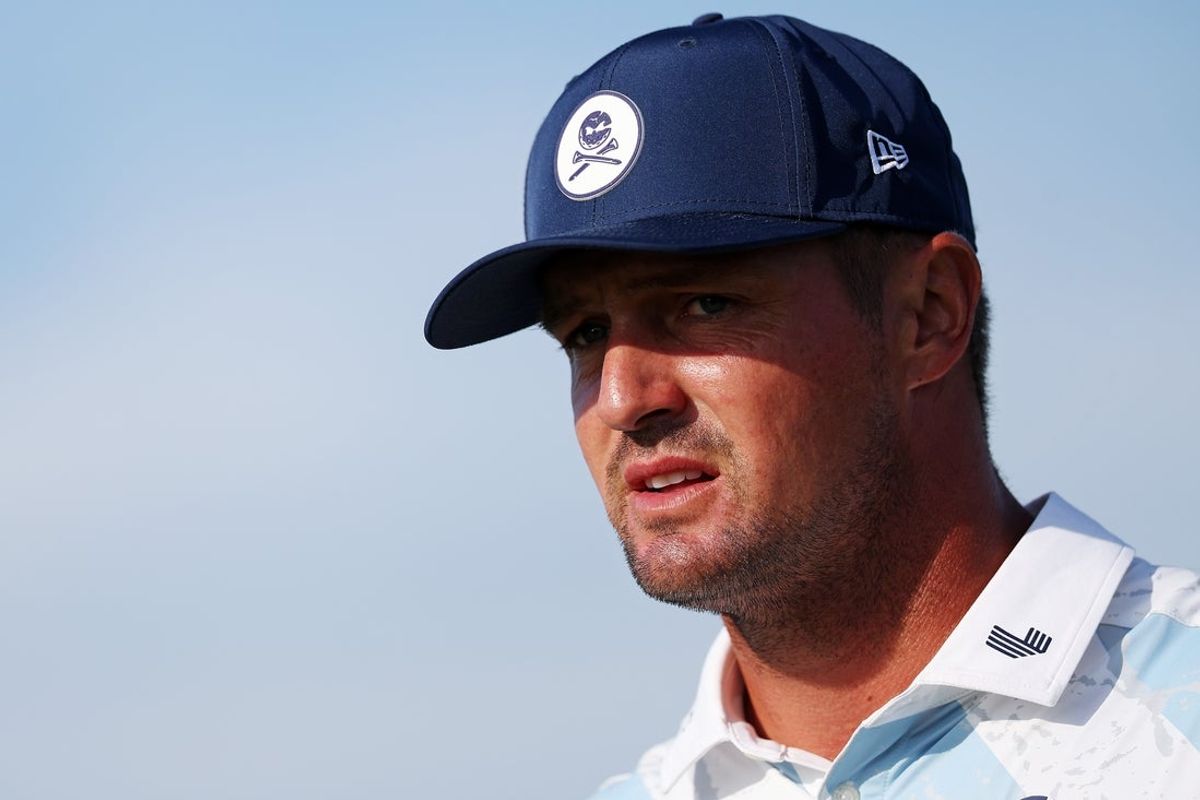 Bryson DeChambeau during the 2026 US Open at Shinnecock Hills.