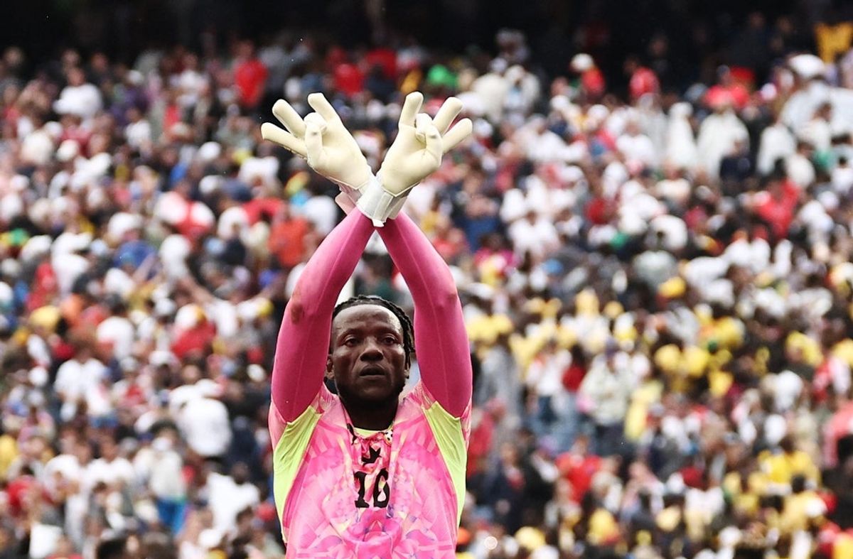 23 de junho de 2026; Foxborough, Massachusetts, EUA; Benjamin Asare, de Gana, comemora após a partida. Crédito obrigatório: Imagens Winslow Townson-Imagn