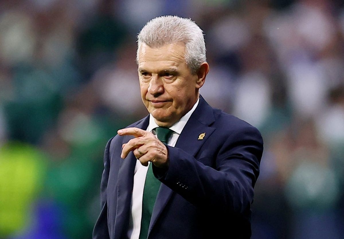 5 de julho de 2026; Cidade do México, México; O técnico do México, Javier Aguirre, durante a partida. Crédito obrigatório: Eloisa Sanchez-Reuters via Imagn Images
