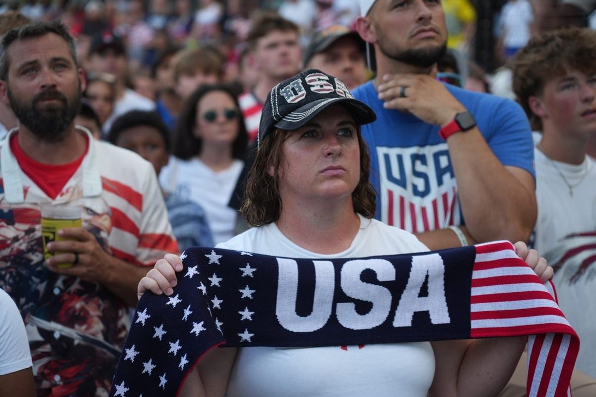 Emotions ranged from exuberance to dejection, sometimes within the same minute, as thousands of soccer fans jam the Chase Plaza at ScottsMiracle-Gro Field as the USA vs Belgium World Cup match was broadcast live from Seattle on July 6, 2026. Team USA lost to Belgium 4-1.
