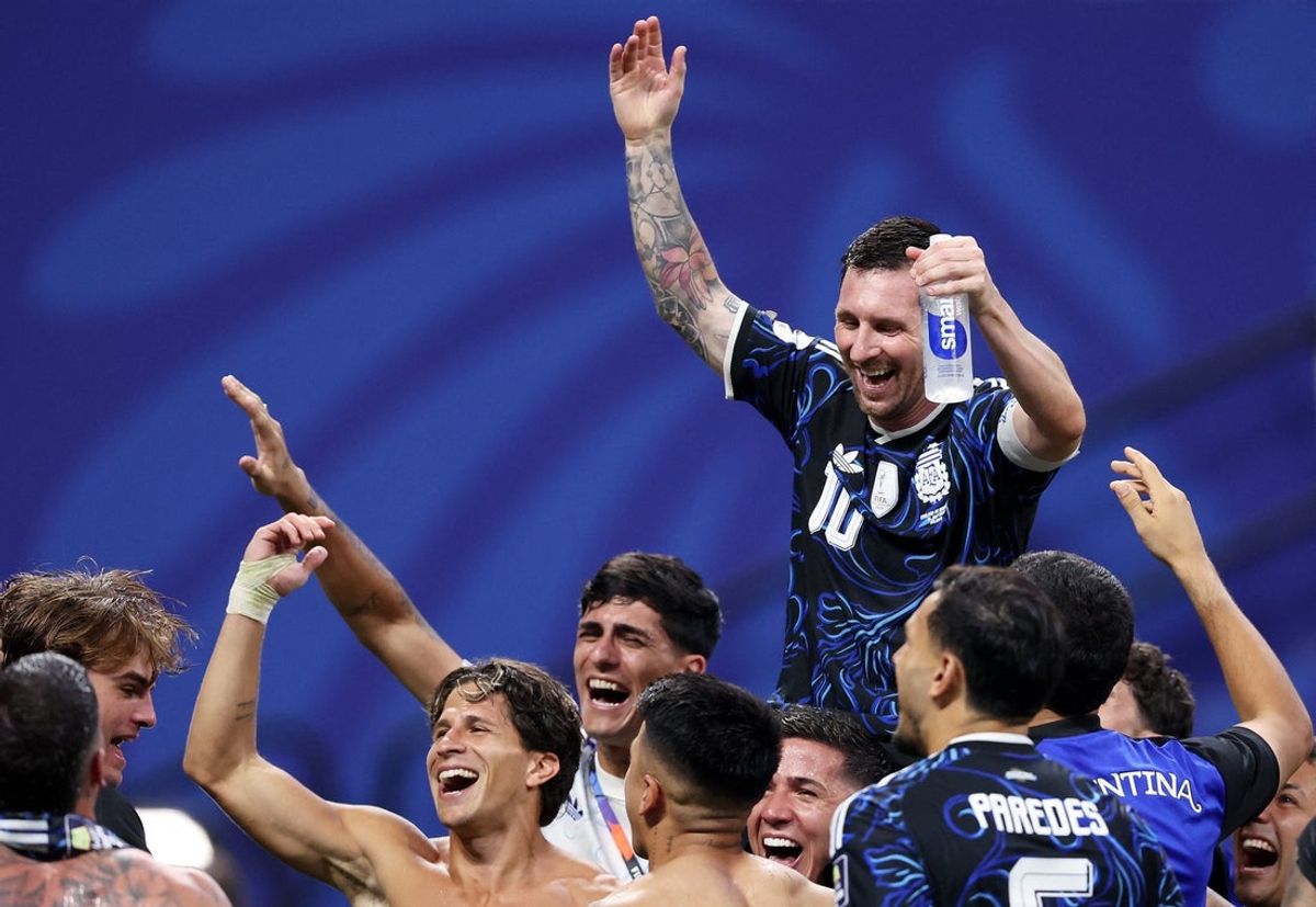 Argentina's Lionel Messi is retiring from the national team, he announced Monday.  Mandatory Credit: Brett Davis-Imagn Images