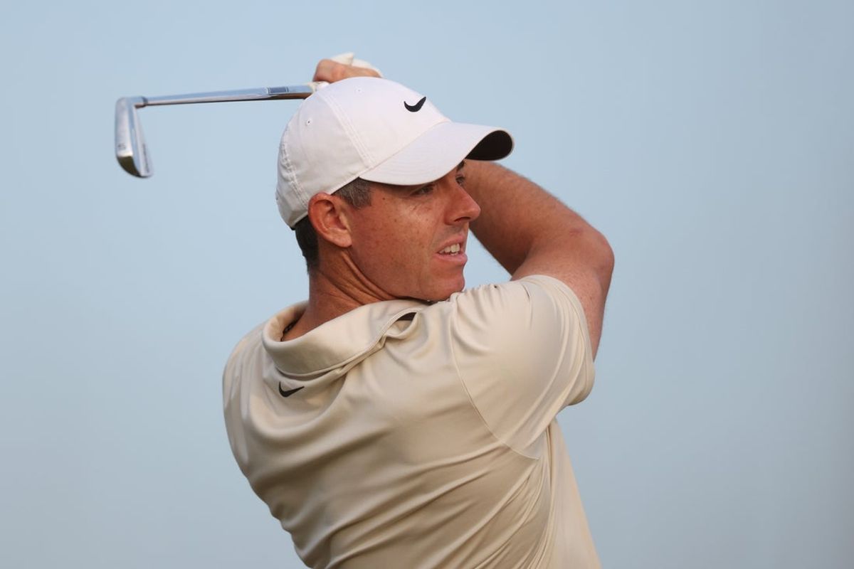 Rory McIlroy is 1-under par through 36 holes at The Open Championship.