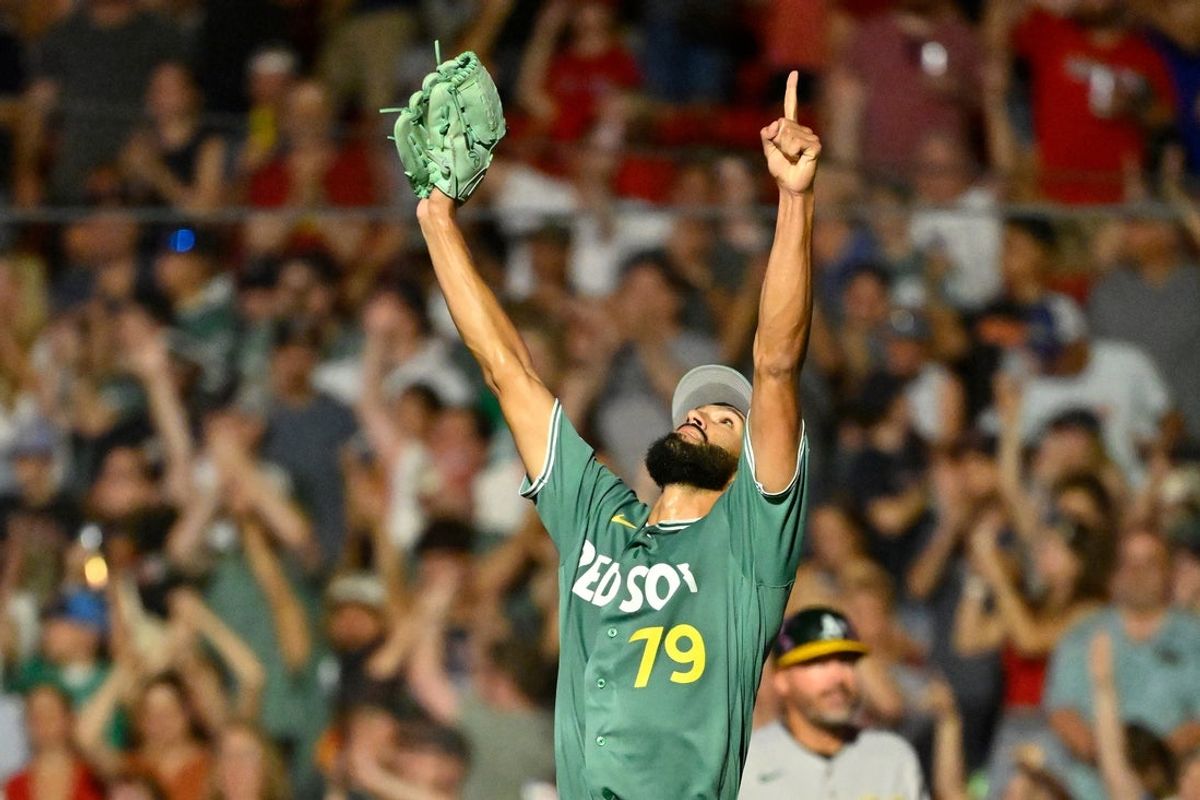 Deadspin | Red Sox chase 10th straight win, aim to hand A’s 10th straight loss Aug 7, 2026; Boston, Massachusetts, USA; Boston Red Sox pitcher Raymond Burgos (79) reacts after throwing the final out to beat the Athletics at Fenway Park. Mandatory Credit: Eric Canha-Imagn Images The Boston Red Sox can do no wrong these days. At least that’s the way it seems. The Red Sox will enter their Saturday matchup against the visiting Athletics on a nine-game winning streak after recording a 13-1 victory on Friday in the opening contest of a three-game series. Boston has won 11 of its last 12 games, 27 of its past 30 and 32 of its past 37 — the best streak in franchise history. The Friday victory was the Red Sox’s 12th in their past 14 home games and improved the team’s record to 29-29 at Fenway Park. Boston has scored 25 runs in the past two games. “It’s absolutely amazing,” left fielder Jarren Duran told WEEI following the latest triumph. “I remember at the beginning of the season the feeling was, ‘I hope we score.’ Now it’s gotten to the point of it’s just a matter of when we score and how much are we going to score.” Catcher Jake Rogers and reliever Raymond Burgos, two players who may not be with the Red Sox for very long, made significant contributions on Friday. Boston acquired Rogers when it traded for Adley Rutschman because the Red Sox needed a backup catcher until Rutschman is cleared to play after missing time due to left wrist inflammation. Rogers doubled in each of his first two at-bats on Friday. He also walked once, drove in a run and scored three times. Rutschman hasn’t played since July 18, but following the Friday game, Boston interim manager Chad Tracy said the three-time All-Star is scheduled to catch five innings for Triple-A Worcester on Saturday. Burgos was called up from Worcester on Friday to fortify a depleted bullpen after Boston played a 13-inning game against the Chicago White Sox on Thursday. He made his second major league appearance Friday night and tossed three scoreless innings to earn his first save. He retired each of the nine batters he faced. The Athletics were limited to two hits in the defeat, which extended their losing streak to nine games. The A’s also parted ways with general manager David Forst on Friday. Forst had been with the organization for 27 seasons. “For me, (Forst) gave me this opportunity to manage this club,” Athletics manager Mark Kotsay said. “We’ve faced our certain circumstances, challenges, together. That’s what’s tough about it. Not being able to see it through with him. “My ask of (the players) is that they go out and win as many games as possible from this point forward.” The Athletics will be hoping for a repeat performance when they send rookie Gage Jump (4-7, 4.59 ERA) to the mound on Saturday. The left-hander was the winning pitcher when the Athletics beat the Red Sox 4-3 on July 28 — Boston’s last loss. He tossed six scoreless innings and struck out seven in that win, which is his only career appearance against the Red Sox. Rookie left-hander Jake Bennett (7-4, 2.90) is Boston’s scheduled starter. Bennett was the losing pitcher in that July 28 game against the Athletics, when he allowed three runs on six hits in 6 1/3 innings. That was his only career appearance against the Athletics. Despite that setback, Bennett is 6-1 with a 2.13 ERA in his past eight starts. –Field Level Media #Deadspin #Red #Sox #chase #10th #straight #win #aim #hand #10th #straight #loss Deadspin | Red Sox chase 10th straight win, aim to hand A’s 10th straight loss Aug 7, 2026; Boston, Massachusetts, USA; Boston Red Sox pitcher Raymond Burgos (79) reacts after throwing the final out to beat the Athletics at Fenway Park. Mandatory Credit: Eric Canha-Imagn Images The Boston Red Sox can do no wrong these days. At least that’s the way it seems. The Red Sox will enter their Saturday matchup against the visiting Athletics on a nine-game winning streak after recording a 13-1 victory on Friday in the opening contest of a three-game series. Boston has won 11 of its last 12 games, 27 of its past 30 and 32 of its past 37 — the best streak in franchise history. The Friday victory was the Red Sox’s 12th in their past 14 home games and improved the team’s record to 29-29 at Fenway Park. Boston has scored 25 runs in the past two games. “It’s absolutely amazing,” left fielder Jarren Duran told WEEI following the latest triumph. “I remember at the beginning of the season the feeling was, ‘I hope we score.’ Now it’s gotten to the point of it’s just a matter of when we score and how much are we going to score.” Catcher Jake Rogers and reliever Raymond Burgos, two players who may not be with the Red Sox for very long, made significant contributions on Friday. Boston acquired Rogers when it traded for Adley Rutschman because the Red Sox needed a backup catcher until Rutschman is cleared to play after missing time due to left wrist inflammation. Rogers doubled in each of his first two at-bats on Friday. He also walked once, drove in a run and scored three times. Rutschman hasn’t played since July 18, but following the Friday game, Boston interim manager Chad Tracy said the three-time All-Star is scheduled to catch five innings for Triple-A Worcester on Saturday. Burgos was called up from Worcester on Friday to fortify a depleted bullpen after Boston played a 13-inning game against the Chicago White Sox on Thursday. He made his second major league appearance Friday night and tossed three scoreless innings to earn his first save. He retired each of the nine batters he faced. The Athletics were limited to two hits in the defeat, which extended their losing streak to nine games. The A’s also parted ways with general manager David Forst on Friday. Forst had been with the organization for 27 seasons. “For me, (Forst) gave me this opportunity to manage this club,” Athletics manager Mark Kotsay said. “We’ve faced our certain circumstances, challenges, together. That’s what’s tough about it. Not being able to see it through with him. “My ask of (the players) is that they go out and win as many games as possible from this point forward.” The Athletics will be hoping for a repeat performance when they send rookie Gage Jump (4-7, 4.59 ERA) to the mound on Saturday. The left-hander was the winning pitcher when the Athletics beat the Red Sox 4-3 on July 28 — Boston’s last loss. He tossed six scoreless innings and struck out seven in that win, which is his only career appearance against the Red Sox. Rookie left-hander Jake Bennett (7-4, 2.90) is Boston’s scheduled starter. Bennett was the losing pitcher in that July 28 game against the Athletics, when he allowed three runs on six hits in 6 1/3 innings. That was his only career appearance against the Athletics. Despite that setback, Bennett is 6-1 with a 2.13 ERA in his past eight starts. –Field Level Media #Deadspin #Red #Sox #chase #10th #straight #win #aim #hand #10th #straight #loss