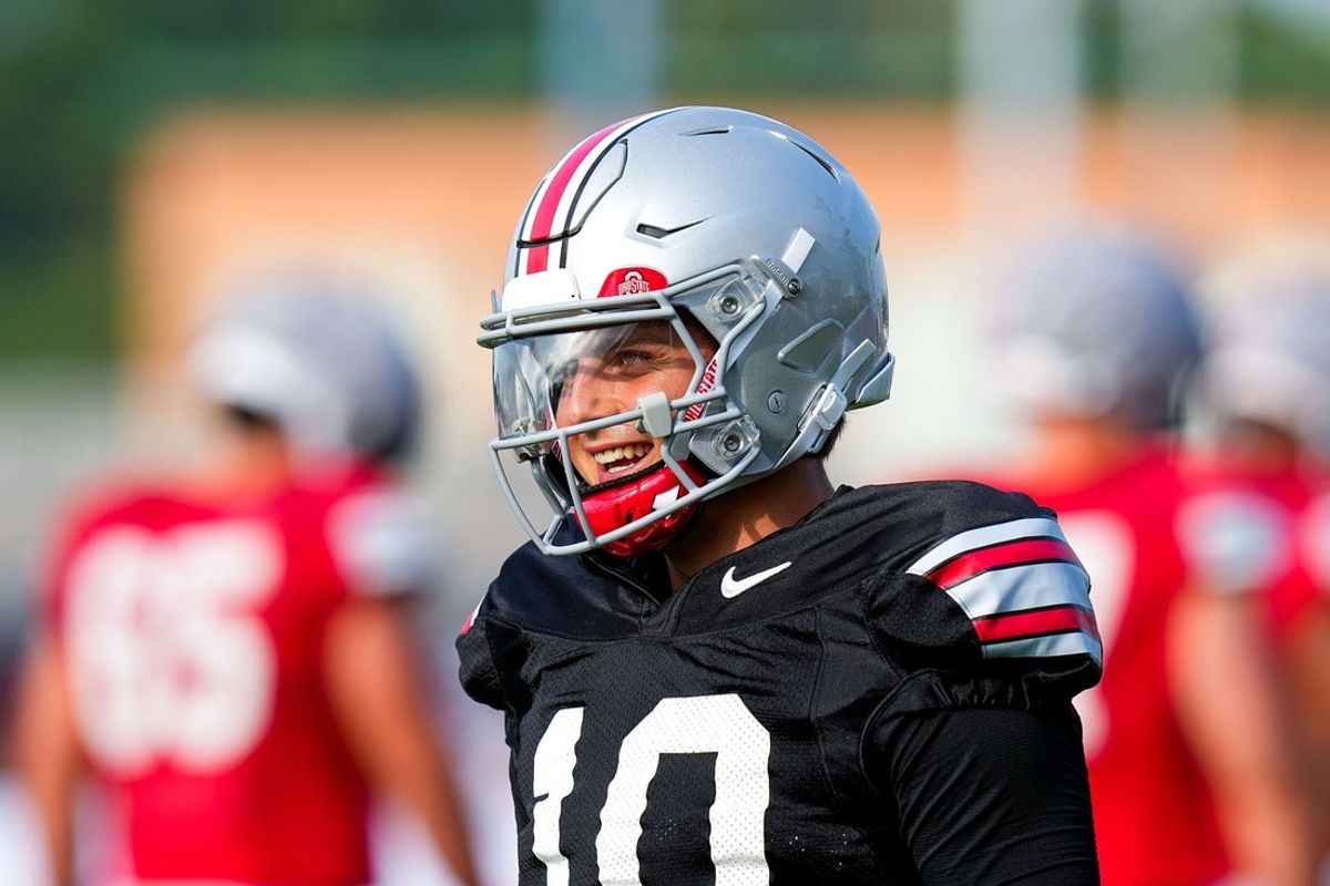 Ohio State Buckeyes quarterback Julian Sayin enters the season as a top Heisman Trophy candidate.