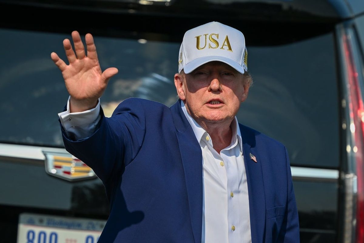 President Donald Trump also attended the LIV Golf New York event at Trump National Bedminster.