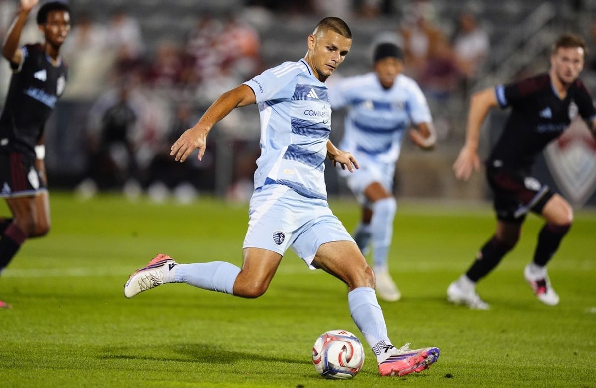 Dejan Joveljic has 26 goals in 52 appearances for Sporting KC.