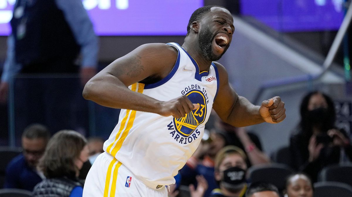 Draymond is loving all the no-calls.