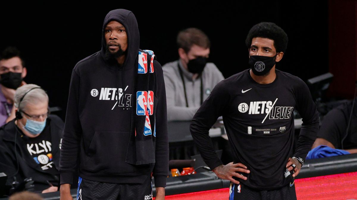 Kevin Durant and Kyrie Irving are both in COVID protocols and the season is spinning out of control.
