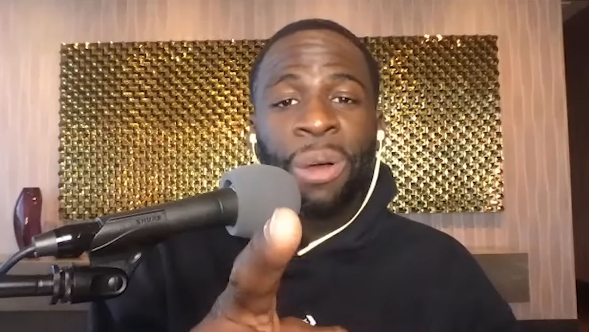 Draymond can talk.  G ive him another show