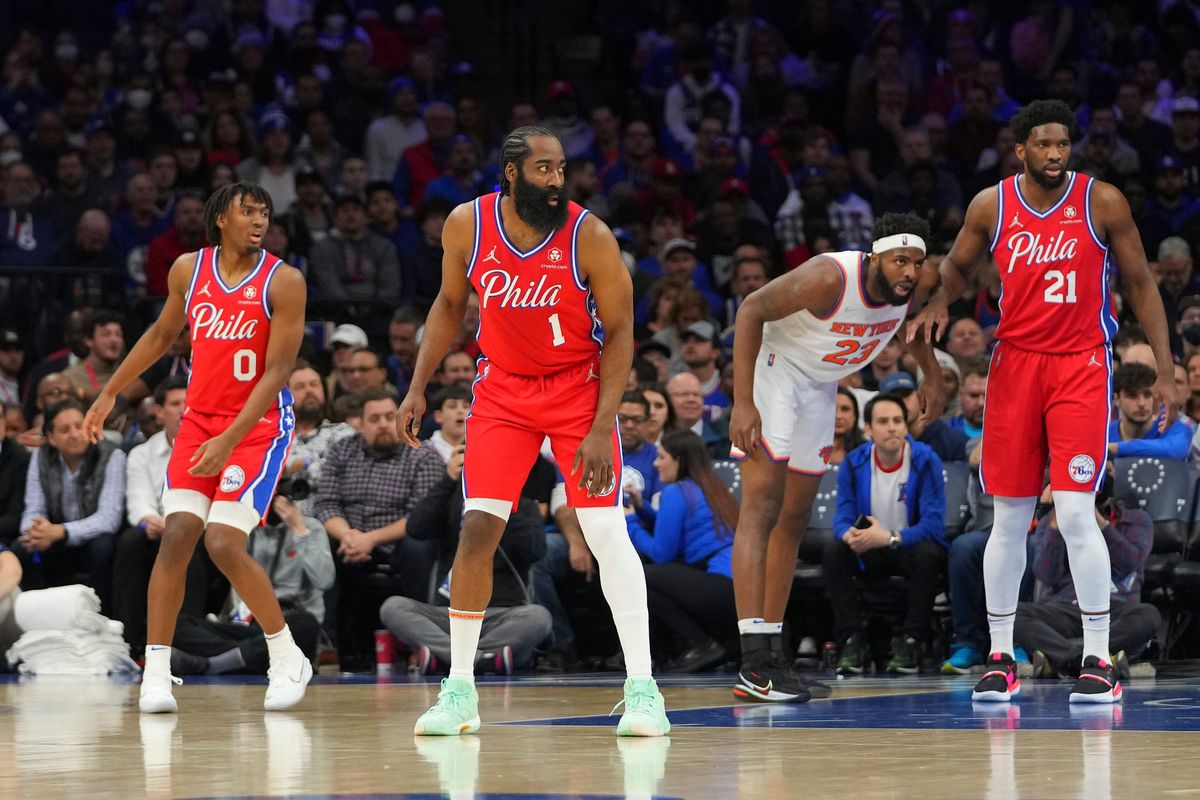 Tyrese Maxey, James Harden and Joel Embiid have emerged quickly as a trio to be reckoned with.