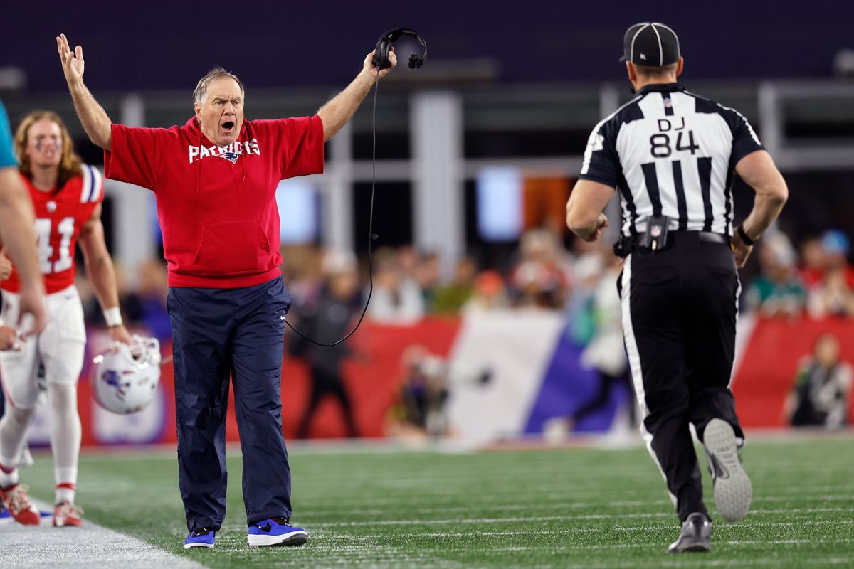 While Bill Belichick is always looking fresh on the sidelines, his Patriots haven’t been coming alive until the second half.