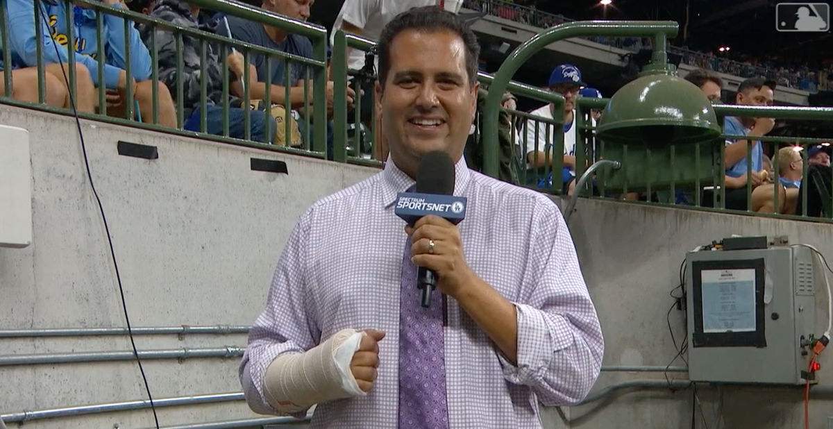 At least David Vassegh is smiling!