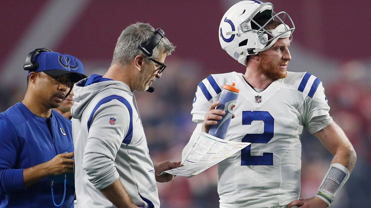 Jim Irsay is having a hard time coming to terms with having signed QB Carson Wentz.