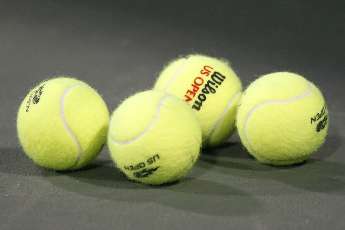August 7, 2009; Washington, DC USA; A general view of tennis balls during round four of the Legg Mason Tennis Classic at the Fitzgerald Tennis Center in Washington, DC. Mandatory Credit: Geoff Burke-Imagn Images