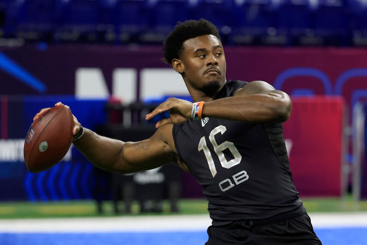 Malik Willis fell to the 85th pick.