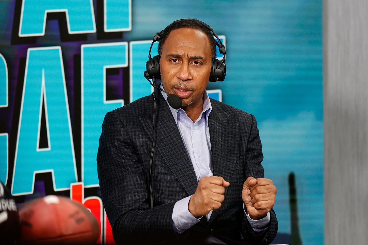 Stephen A. Smith is coming at he who shall not be named here.