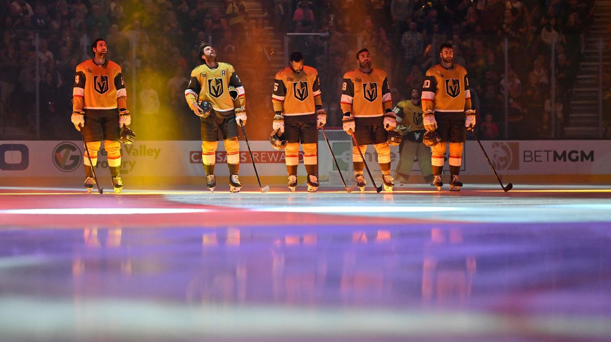 The Las Vegas Golden Knights are the defending Stanley Cup champs