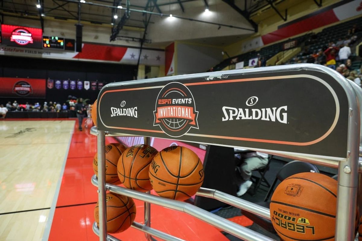 Nov 24, 2023; Kissimmee, FL, USA;  a general view of the arena before the ESPN Events Invitational Semifinal between the Iowa State Cyclones and Virginia Tech Hokies at State Farm Field House.