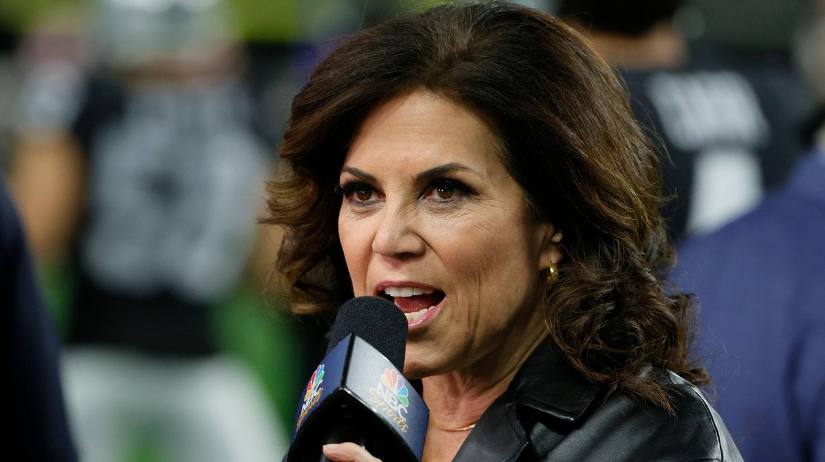 So Michele Tafoya is still talking.
