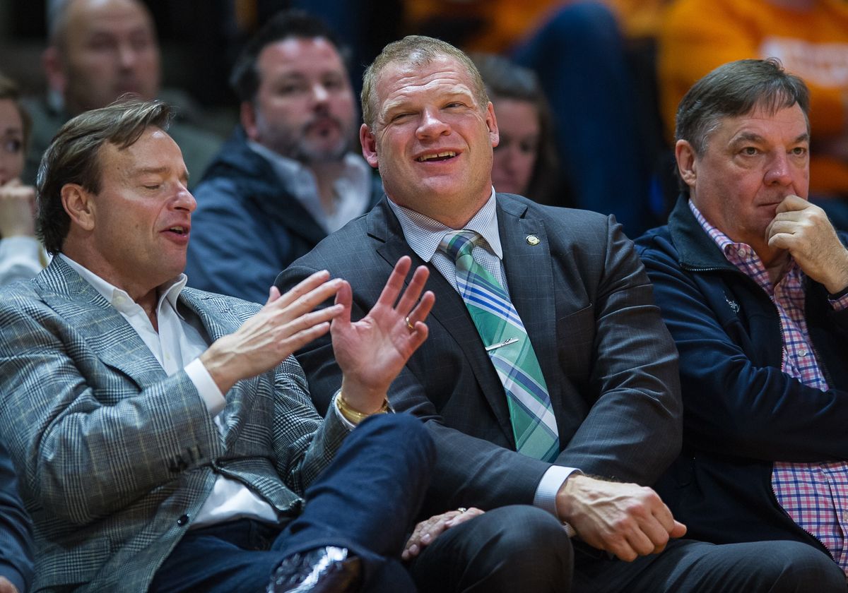 Knox County, Tenn., Mayor Glenn Jacobs,  also known as Kane,  Isaac Yankem DDS, and Fake Diesel