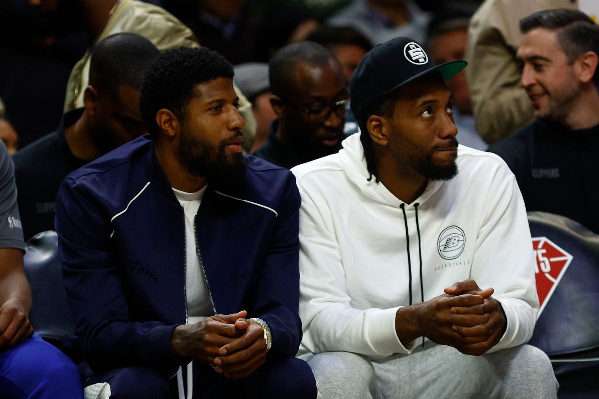 Paul George and Kawhi Leonard