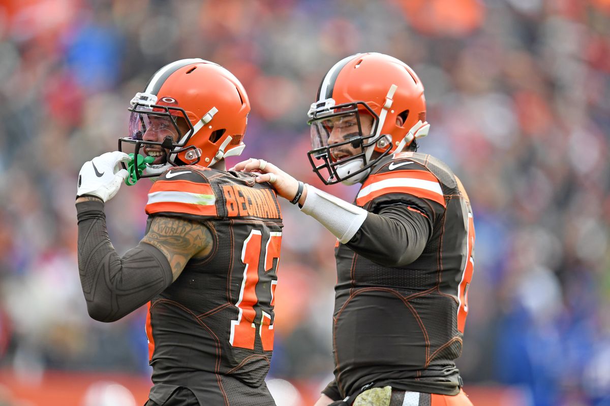 Odell Beckham Jr. and Baker Mayfield have not been a good match in Cleveland.
