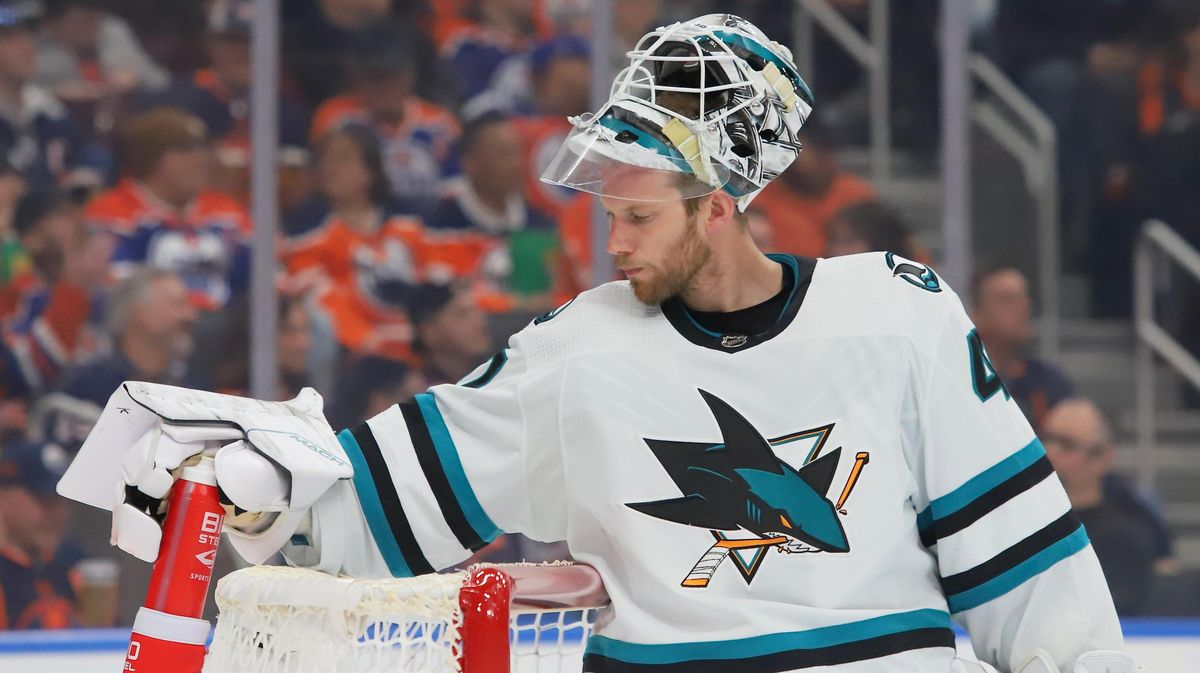 Meet James Reimer, who will wear a sweater with a cartoon shark on it, but not a rainbow.