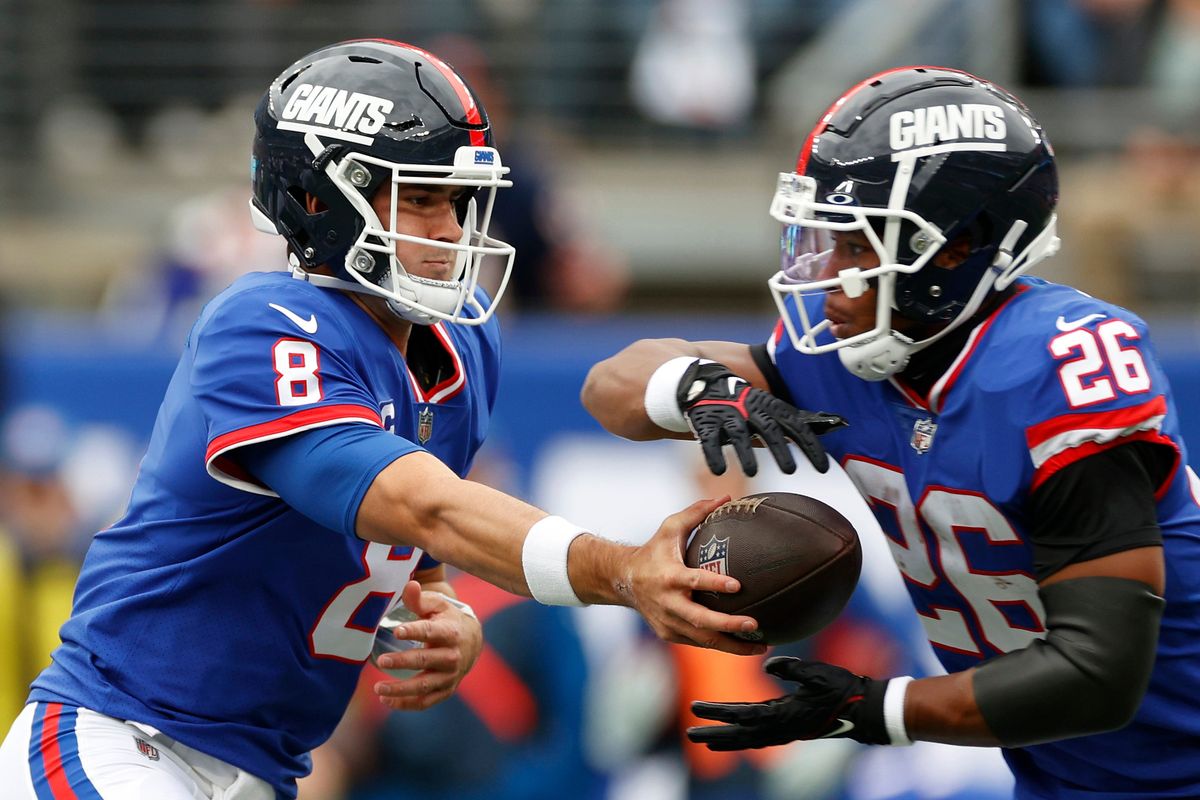 Danny Dimes and Saquon Barkley