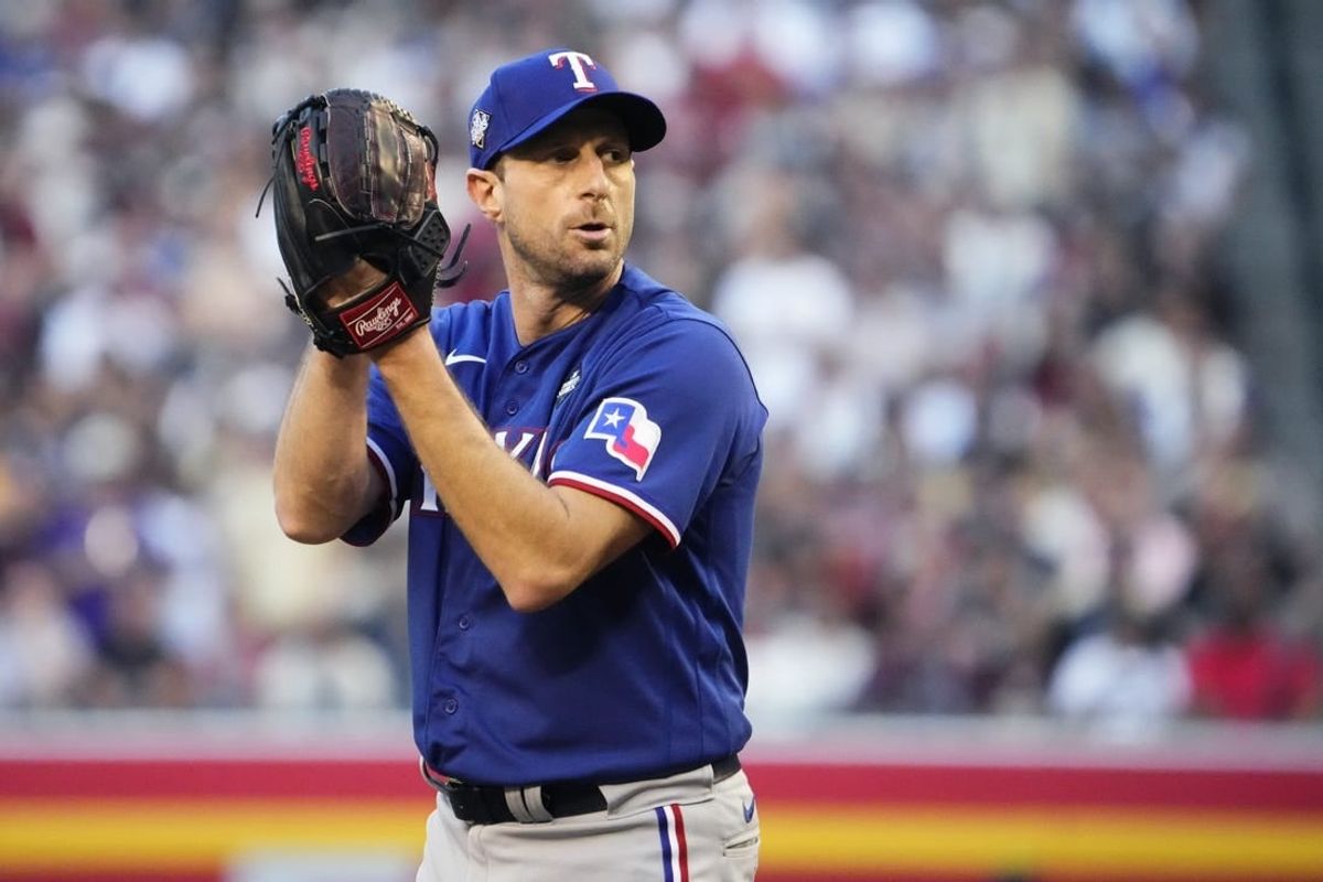 Rangers right-hander Max Scherzer is attempting to return from offseason back surgery. He makes his first start since the operation with Triple-A Round Rock on Wednesday.