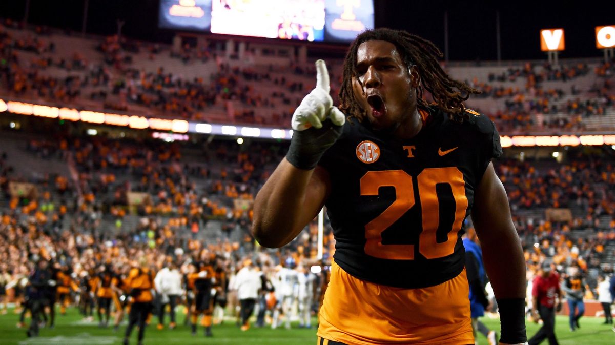 Tennessee is No. 1 in the first CFP rankings