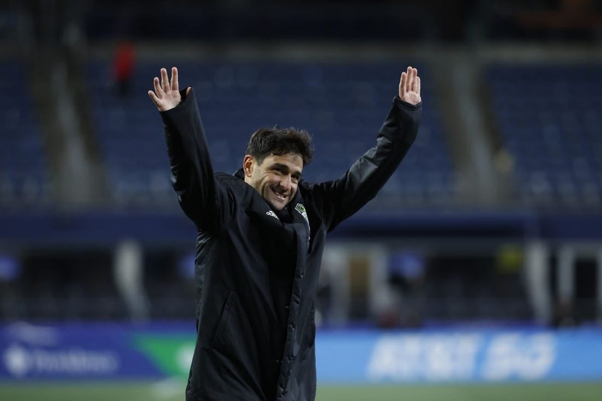 Nov 26, 2023; Seattle, Washington, USA; Seattle Sounders midfielder Nicolas Lodeiro (10) waves to the crowd after a MLS Cup Western Conference Semifinal match against Los Angeles FC at Lumen Field.