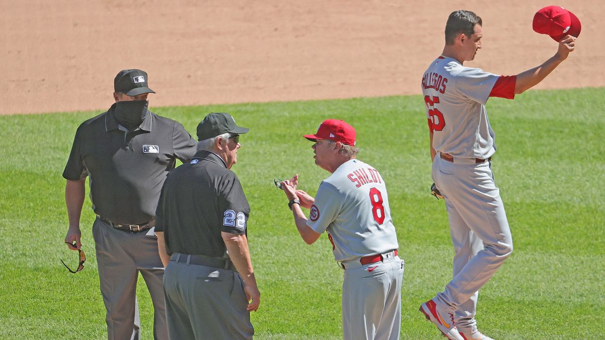 Of course Joe West inserted himself into the pitcher/foreign substance controversy.