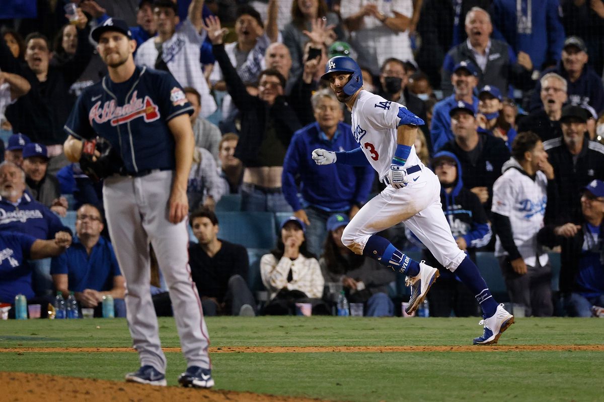 Chris Taylor smacked a home run off Dylan Lee in the Dodgers 11-2 win over Atlanta.
