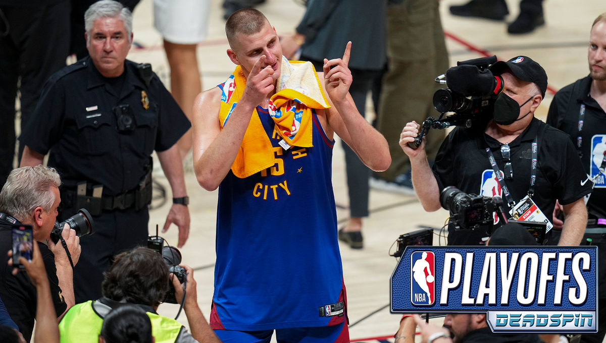 Nikola Jokic in Game 1: 27 points, 10 rebounds, 14 assists