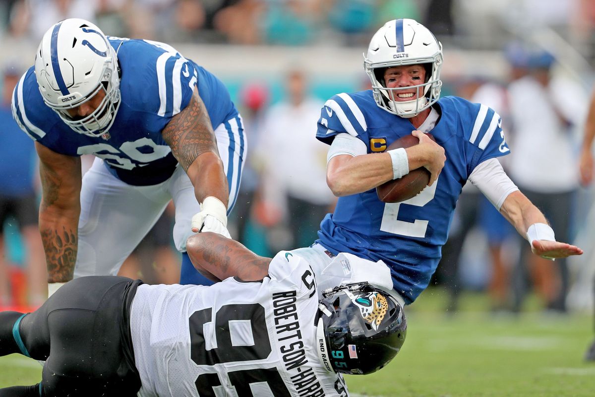 Was a rough time for Matt Ryan and the Colts in Jacksonville.