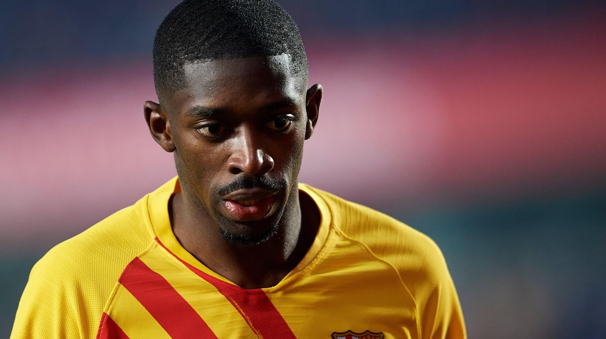 Ousmane  Dembélé would prefer not to take a pay cut, thanks.