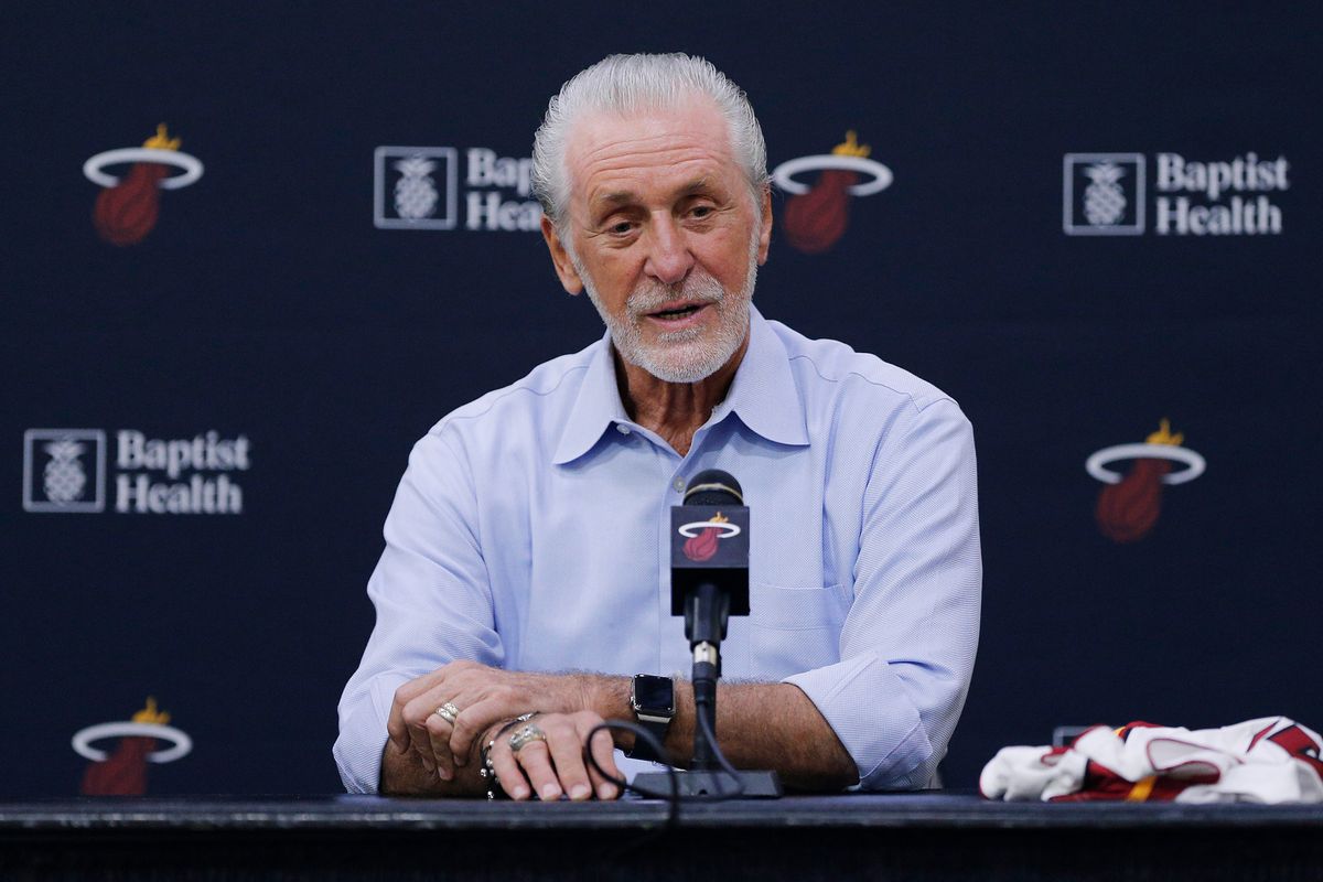 Pat Riley had some tough love for Tyler Herro and Kyle Lowry.