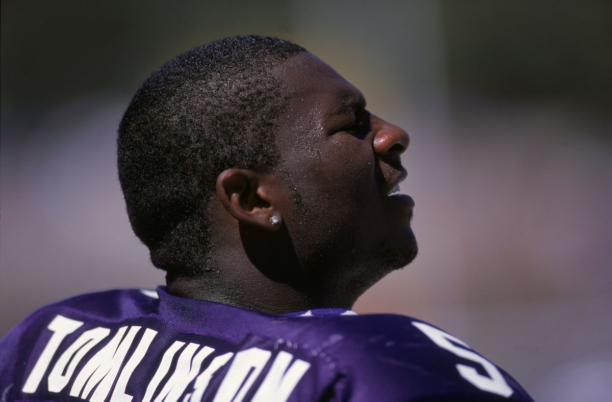 LaDainian Tomlinson, then a 21-year-old TCU standout
