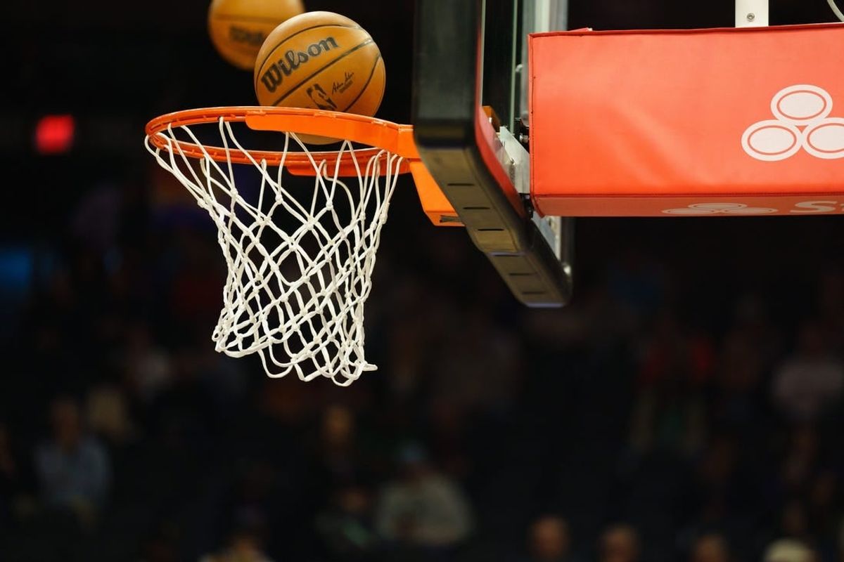 Jan 7, 2024; Phoenix, Arizona, USA;  A general view of basketballs during during warm ups between the Phoenix Suns and the Memphis Grizzlies at Footprint Center.