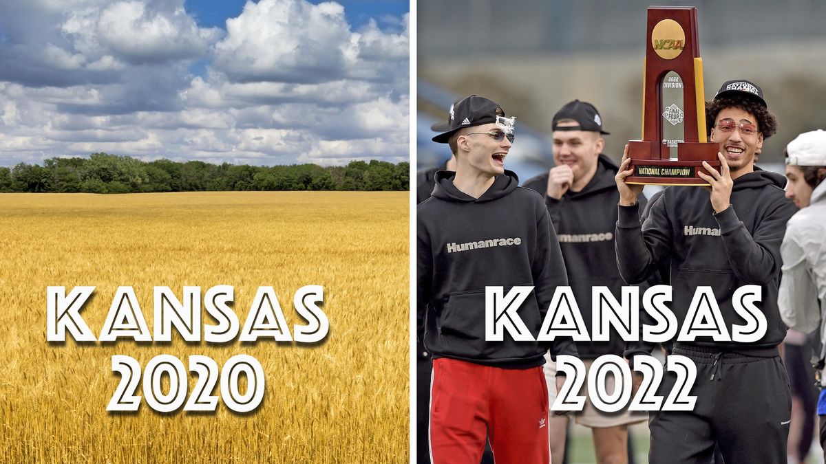 You actually only get the trophy in the years you play the games, Kansas.