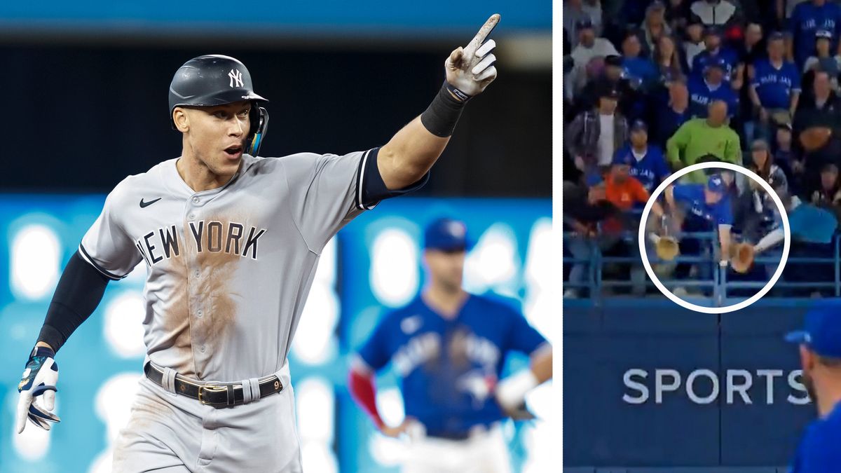 Aaron Judge has a  moment to remember, but this glove-wearing clown has one to forget.