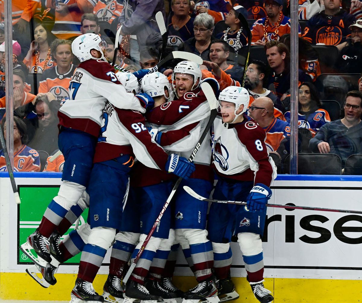 After sweeping the Oilers, the Avalanche have to wait for the Eastern Conference Finals to play out.