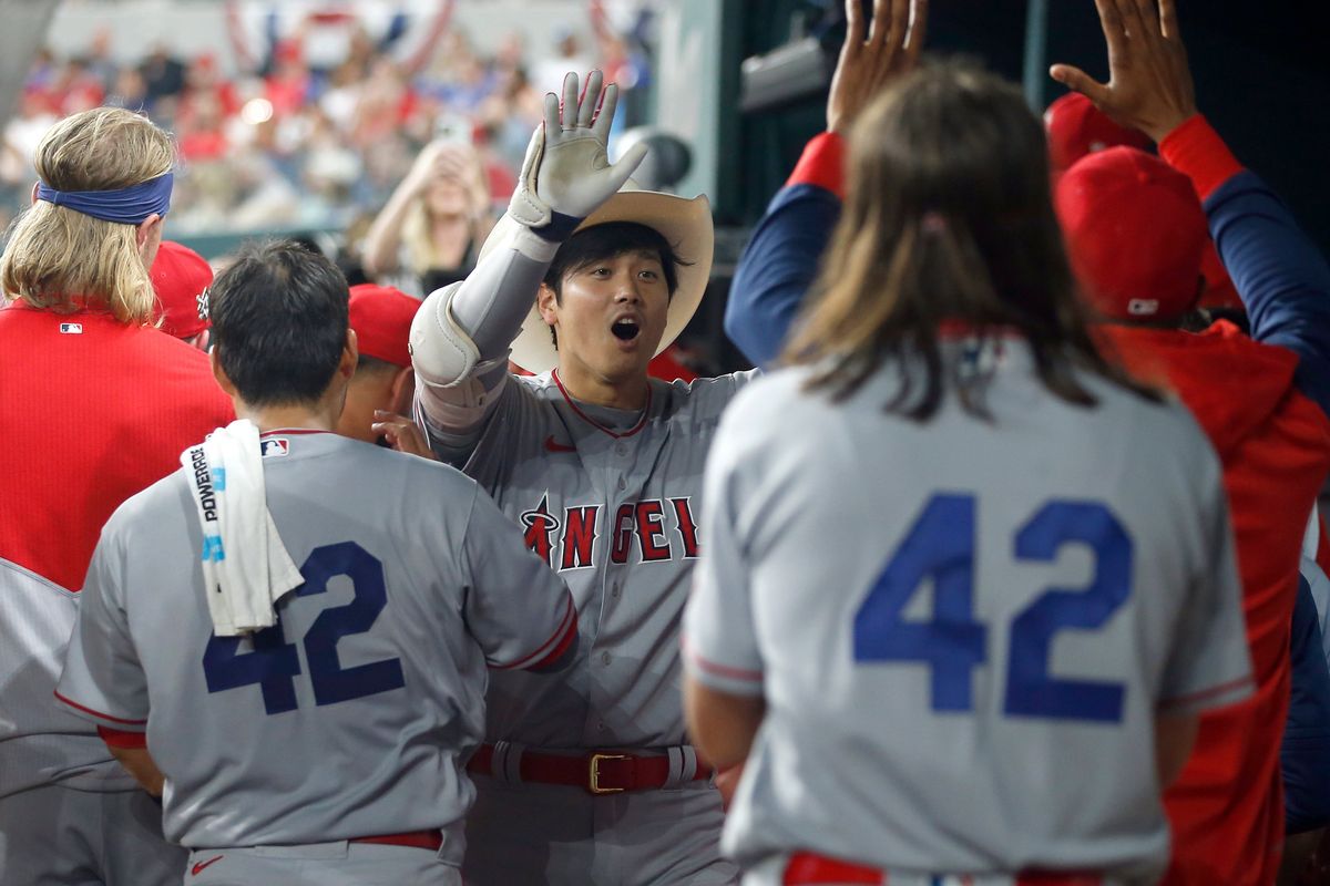 Shohei Ohtani homered twice to bail out manager Joe Maddon.