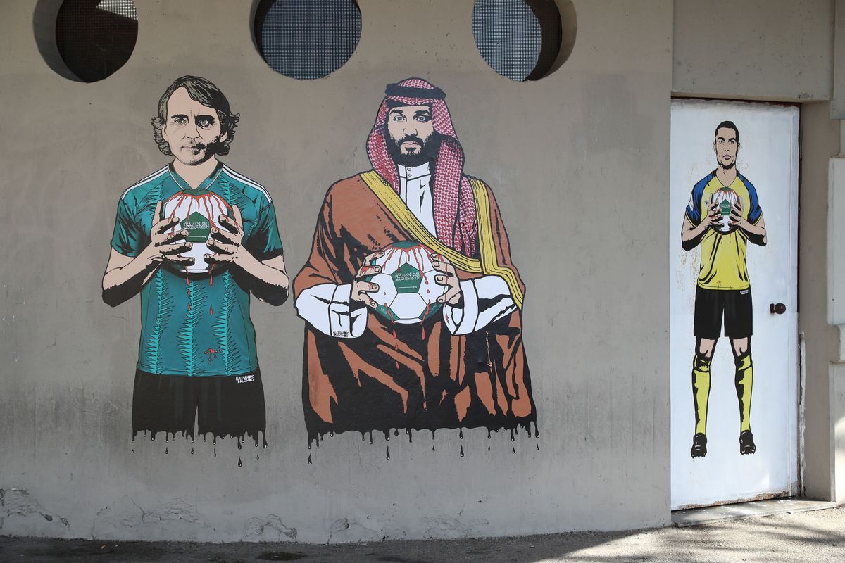 No hay suficientes murales en el mundo para ocultar las atrocidades de Arabia Saudita y del Príncipe Mohamed bin Salman Al Saud.