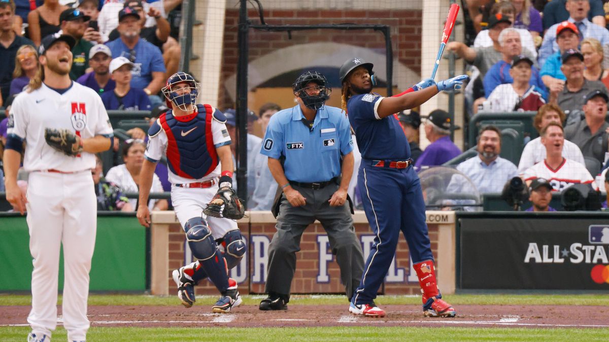 Vladimir Guerrero Jr. belts one at a very exciting All-Star Game.