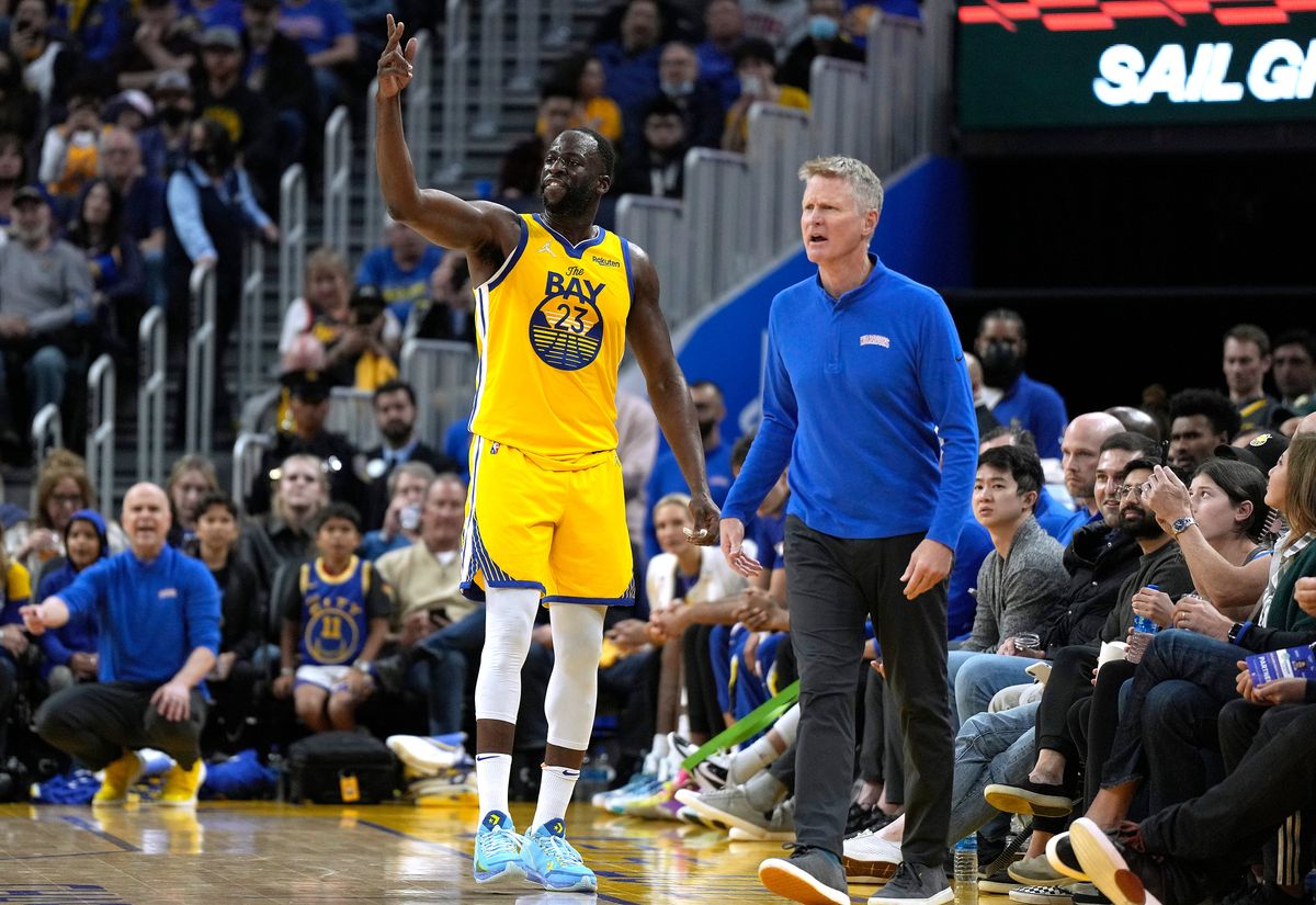 Draymond Green and head coah Steve Kerr need to break this trend of late Warriors collapses.