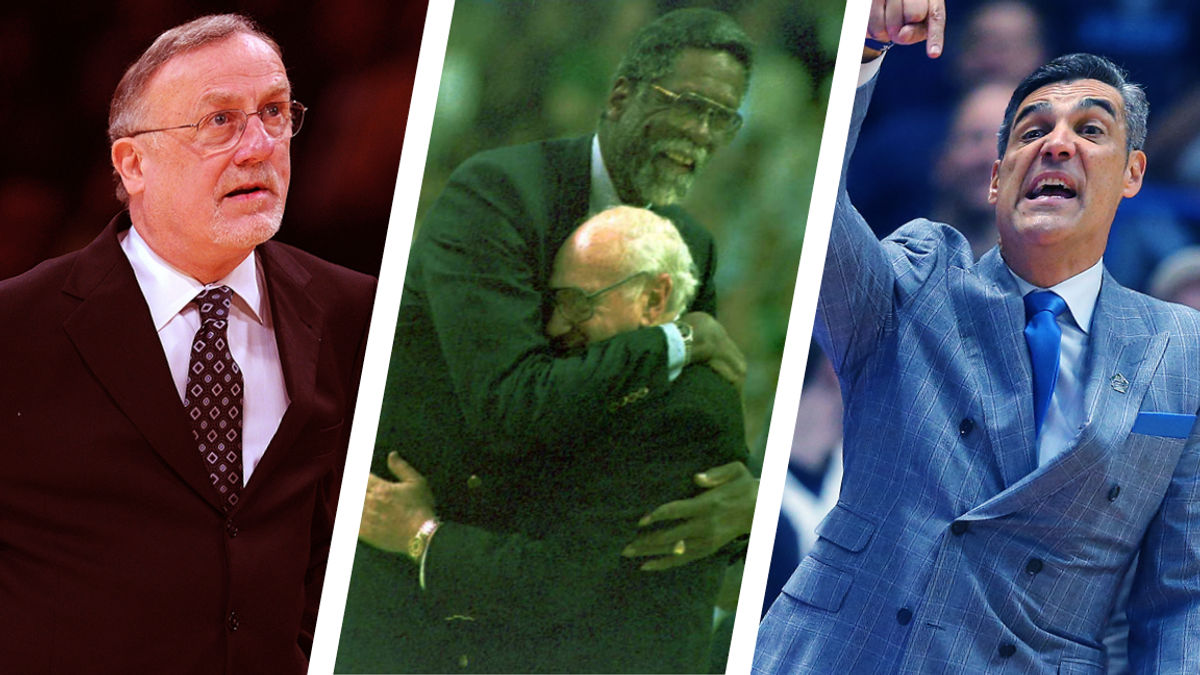 Rick Adelman, Bill Russell (with Red Auerbach), and Jay Wright will be enshrined in Springfield Saturday.
