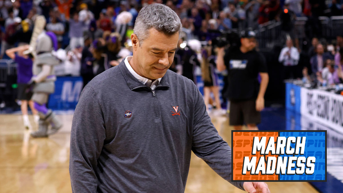 Virginia Cavaliers head coach Tony Bennett walks off the court following their loss to the Furman Paladins in the first round of the NCAA Men’s Basketball Tournament.